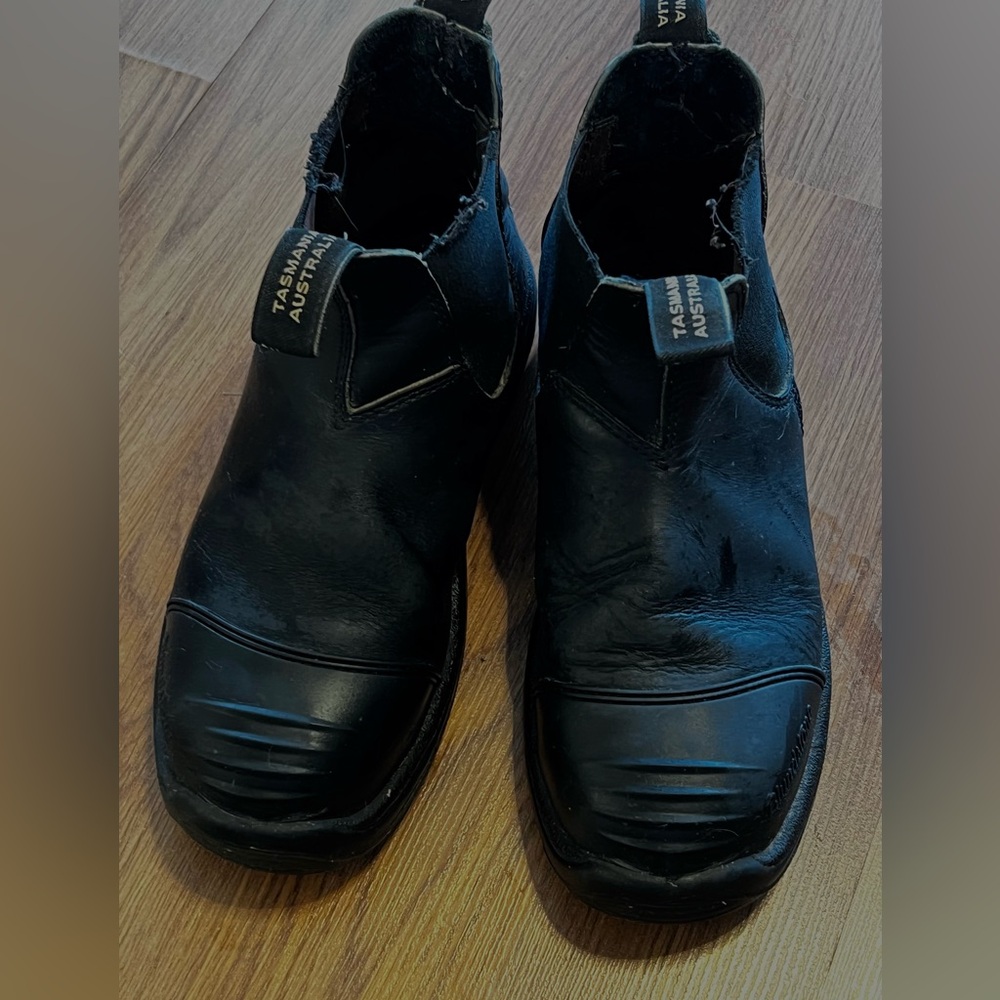 Leather Blundstone CSA Approved Steel Toe Boots - Picture 1 of 6